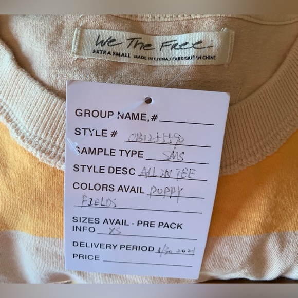 NWT Free People XS We the Free All in Tee Long Sleeve Tunic New - Picture 4 of 4